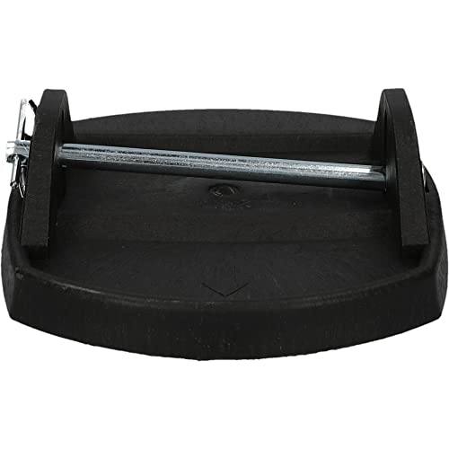 cartrend Stützplatten mit Metallbolzen, geeignet für alle gängigen Wohnwagen-Modelle, Camping-Zubehör, 4 Stück (LxWxH): 180 mm * 140 mm * 45 mm