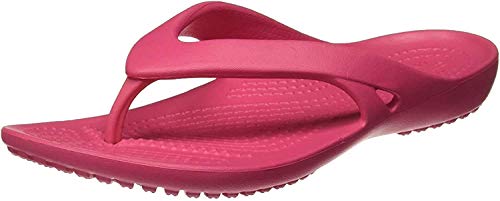 Image of crocs Girl's Kadee Ii Flip W Paradise Pink Flop-3 UK (J3) (202492-6NP)
