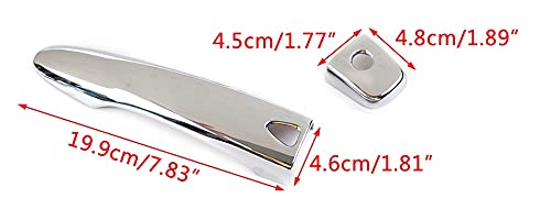 Poignée de porte Nissan Kicks cassée ou vieillie fixez ce moulage chrome ABS