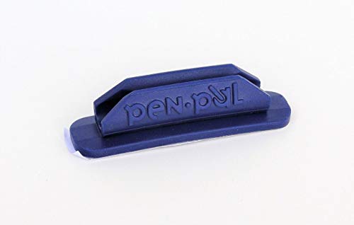 PenPal, LLC Rubber Pen/Pencil Holder by PenPal, LLC, *25 Pack,* black, dark grey, light green, dark blue or red (Dark Blue)
