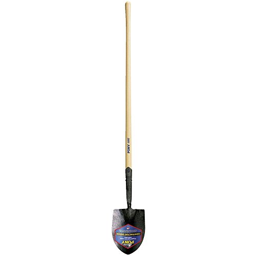 Jackson J-450 56 in. Steel Scoop Irrigation Shovel Wood Handle