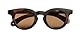 BÉABA, Babysonnenbrille 9-24 Monate, 100% UV-Schutz - CAT 3, Seitenschutz, optimaler Komfort, 360° verstellbare Bügel, sehkorrekturfähig, Retro Delight Kollektion, Dark Tortoise
