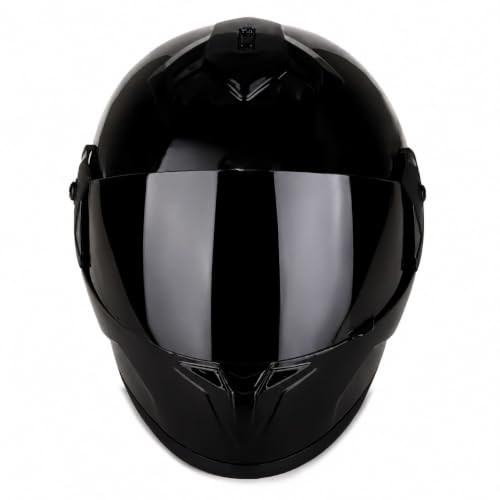 Image of DELETION Motorbike Helmet, ABS Material, Anti UV Polycarbonate Visor, Unisex