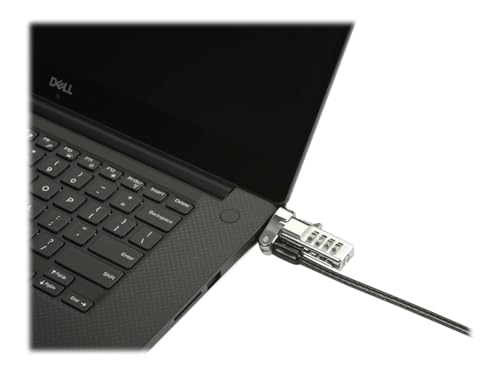 Image of Kensington Universal 3-in-1 Combination Laptop Lock, Computer Security Locking Cable - Resettable Version (K62316WW), Black