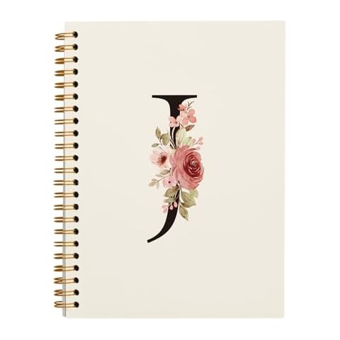 OXW Initial Letter J Personalised Notebook Cover