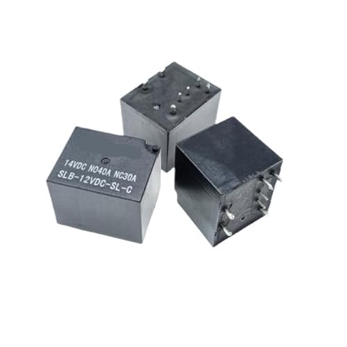Relais 24VDC SLB-24VDC-SL-C 6 broches 30A pour circuit imprimé Lot de 5 pièces
