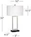 360 Lighting Todd Modern Table Lamp with Hotel Style USB and AC Power Outlet in Base 30