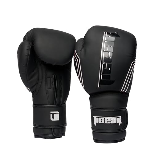 Image of Tigear Surge Pro Boxing Gloves for Men Women & Kids | Engineered Leather Muay Thai Gloves, MMA Gear, Kickboxing Heavy Bag Training and Sparring