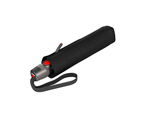 Knirps T200 Duomatic, Black, 28 cm