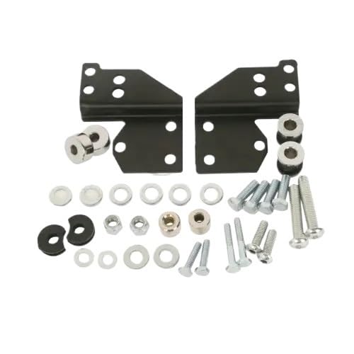 Dossier amovible de moto avec porte-bagages pour Road King et Street Glide FLHX