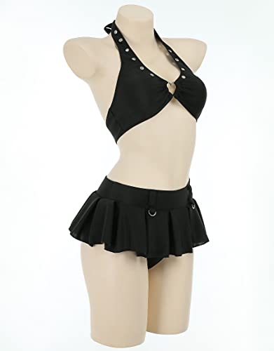 Meowcos Women's Bikini Sets Two Piece Swimsuit Kawaii Swimwear Bathing Suit Bikini Set2