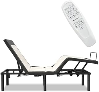KOTEK Adjustable Bed Base with Wireless Remote, Electric Adjustable Bed Frame w/Head
