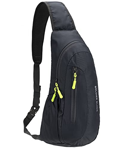 PivotWing Sac De Poitrine Homme Saccoche Femme Bandouliere Sac Bandouillère Sac De Sport Petit Sac À Dos Slim Bag Sports Cyclisme Randonnée Sling Bags For Men Womens...