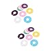 Cabilock 20 Pcs Closet Dividers for Closet Hanger Dividers Outfit Hangers Closet Organizer Diy Closet Dividers Clothes Rack Clothes Size Buckles Hanger Size Buckles Round Wardrobe