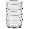 Duralex Made In France OvenChef 8 oz Ramekins, 3.9 Inch, Set of 4