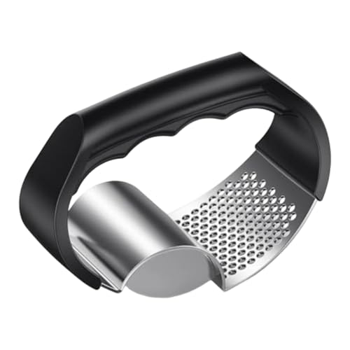 Dayysiuy Schiaccia-aglio | Acciaio Inossidabile Antiscivolo Sicuro Per Lavastoviglie | Tritatore d'aglio per Cucina e Pressatore | Per Schiacciare Senza Sforzo Scalogno Casa Ristorante Barbecue