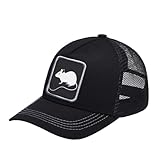 NEWVIY Baseball Cap for Men Women,Anime Cartoon Hats,Breathable Mesh Cap Adjustable Trucker Hats Sports Cap Casual (US, Alpha, One Size, Black)