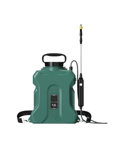 Pulverizador eléctrico de 12L verde tipo A para riego agrícola y mantenimiento de jardines 2