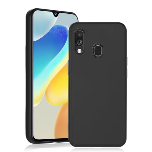 Agedate Hülle für Samsung Galaxy A40 Handyhülle, Ultra Dünn Schutzhülle Kompatibel mit Samsung A40, Weiches Silikon Anti-Öl, Slim Stoßfeste Kratzfest für Hülle, Vollständiger Kameraschutz