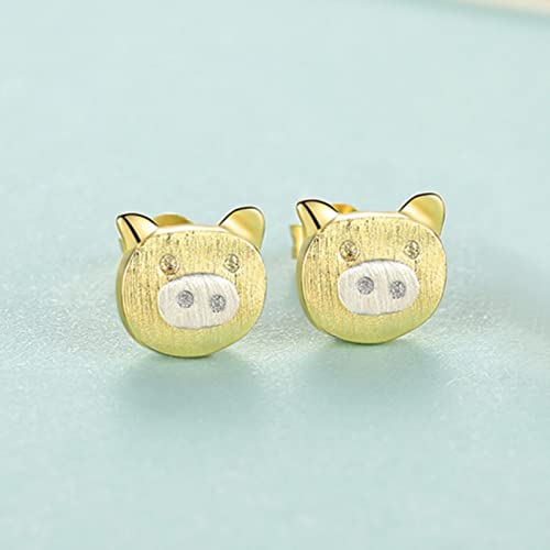 Bijoux fins cochon en argent 925 le cadeau animal parfait pour elle