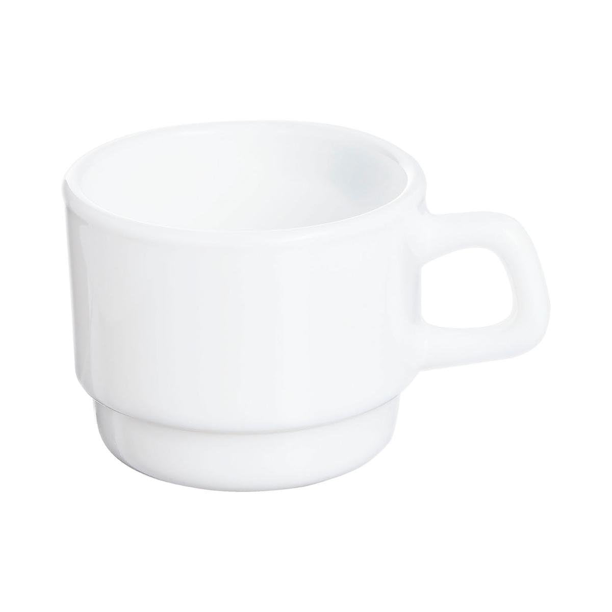 Arcoroc Restaurant - Set 12 tazas café de vidrio opal 13cl