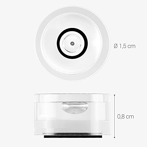 kwmobile Mini stabilisateur Vinyle – Lot 4X Mini Palet presseur pour Disque Vinyle avec Niveau à Bulle de précision – Poids presseur Stable - Les Beatles, Paul McCartney, John Lennon, RIngo Starr, George Harrison kwmobile Mini stabilisateur Vinyle - Lot 4X Mini Palet presseur pour Disque Vinyle avec Niveau à Bulle de précision - Poids presseur Stable – Image 7