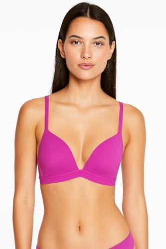 Image of Viola's Secret 6 Pack of Color Print T-Shirt Bras B Cup C Cup and D Cup