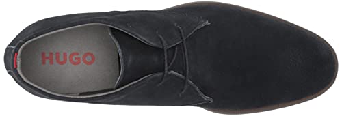 Image of HUGO Men's Kyron Suede Lace Up Desert Boot