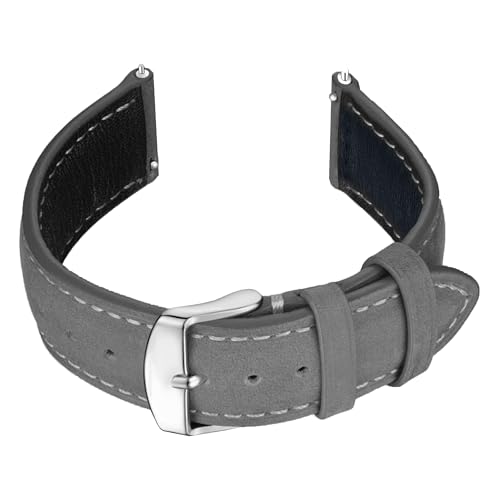 Image of ACM Watch Strap 22mm compatible with Beatxp Exact Smartwatch | Luxury Leather Belt Classic Band