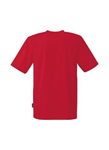 Trigema Men's T-Shirt 636202, XX-Large, Red (kirsch 036), XXL - Image 4