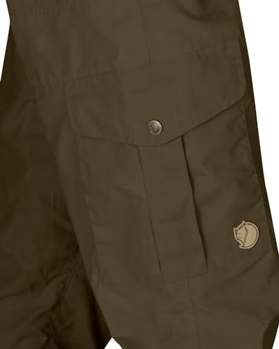 Fjällräven Herren Karl Pro Outdoor hose, Dark Olive, 48 EU