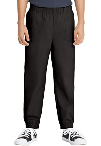 Image of Classroom Uniform Everybody Unisex Pull-on Jogger Pant | Youth Plus Fit, 2 Pockets, Fully Elasticized Waist, Easy-care Cotton Spandex Brushed Twill, School Uniform Essential