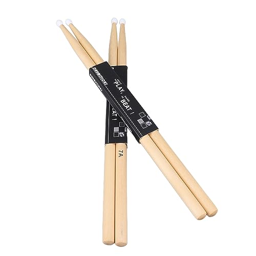 Baquetas de madera de arce con punta de nylon 7A miniatura 7