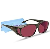 Eschenbach FL-41 Meridian Dark Rose Filter Glasses - Photophobia Sunglasses