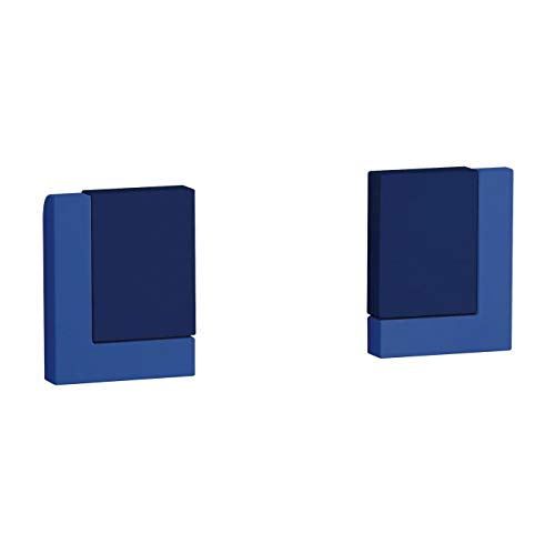 Belca キッチン収納 マグネット キッチンペーパーホルダー FLAT in 幅7.6×奥行1.75×高さ9.6cm ネイビー フラット イン 壁面収納 FK-PNV