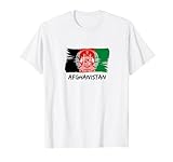 Afghanistan Flag Brush Style