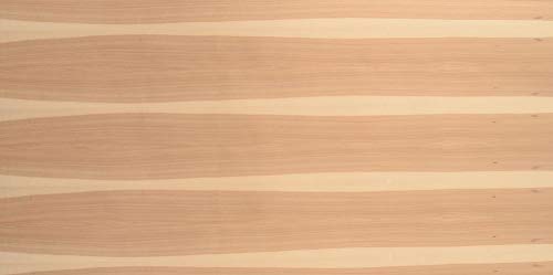Wood-All Hickory Wood Veneer Sheet, Flat Cut/Plain Sliced 48X96 "A" Grade 10 Mil Paperback #TOP1