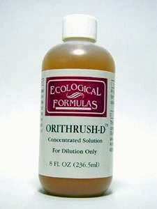 Ecological Formulas/Cardiovascular Research Orithrush-D(Potassium Sorbate 20%) 8oz