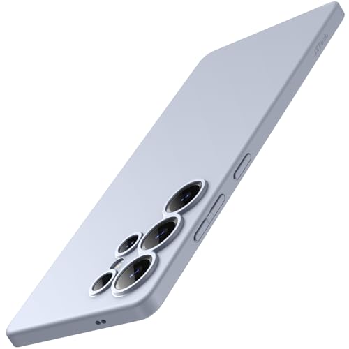 Image of JETech Slim Cover Case for Samsung Galaxy S25 Ultra 5G with Camera Lens Full Protection, Ultra-Thin Lightweight Matte Finish Minimalist Protective Phone Cover (Titanium Silverblue)