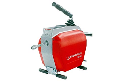 Preisvergleich Produktbild Rothenberger R550 Rohrreinigungsmaschine mit Führungsschlauch (beseitigt Verstopfungen, für Leitungen bis Ø100 mm) 72686
