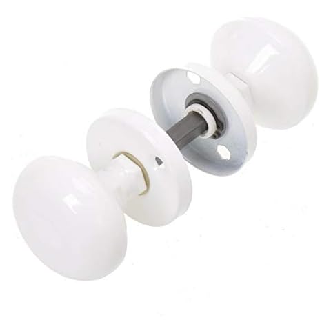 Juego de Pomos Aqbau Redondos Blancos Cover
