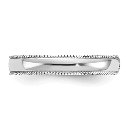 Ice Carats 14K White Gold Milgrain Adjustable Toe Ring Open Midi Fine Jewelry For Women Gifts For Her #TOP2