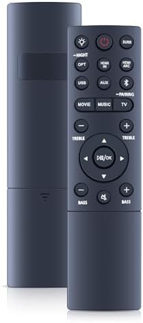 New Soundbar Remote Control Replacement for TCL TS8132 Alto 8+ 3....