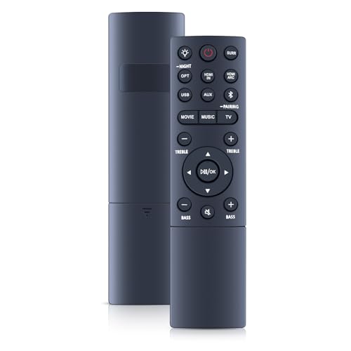 Image of New Soundbar Remote Control Replacement for TCL TS8132 Alto 8+ 3.1.2 Channel TS8212 TS8212-NA Alto 8+ 2.1.2 Channel Dolby Atmos Sound Bar and TS8111 TS8111-NA Alto 8i 2.1 Channel Dolby Atmos Sound Bar