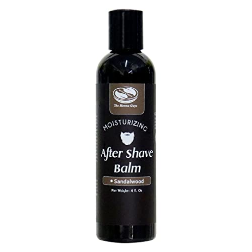 The Henna Guys 4 Fl. Oz Sandalwood Aftershave Balm, Excellent Aftershave Lotion, Soothes And Moisturizes After Shaving. Takes Away Dryness From #TOP5