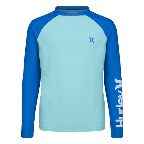Maglia Termica Maglia Mare Anti Uv Bambino Maglietta Rash Guard Hurley