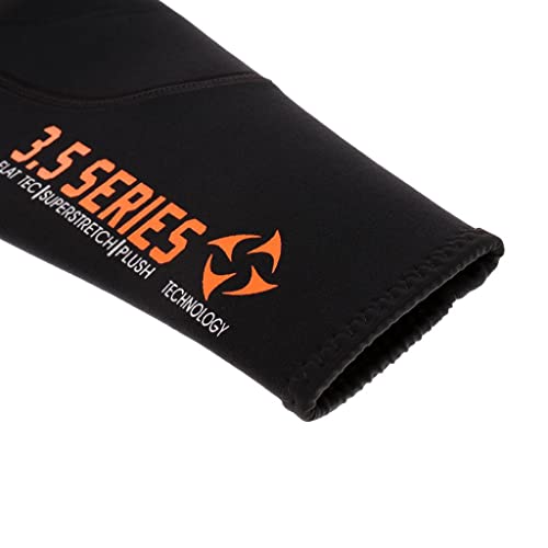 Chaqueta de neopreno para buceo hombre RNXRZANK, protección contra erupciones, color negro, tamaño 3X-Large miniatura 2