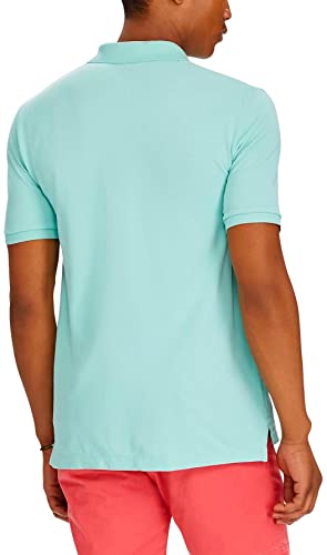 Image of POLO RALPH LAUREN Men Custom Fit Mesh Pony Logo Shirt (L, BaysideGreen)