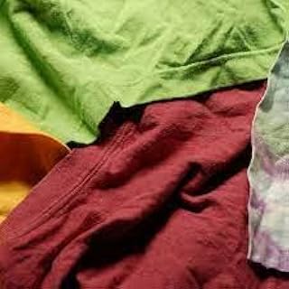 STERILE SERVICES CO. Colored T-Shirt/ Knit Rags Shop Rags (50)