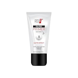 RED 4 Face & Body Primer Matte Finish Oil Free Primer